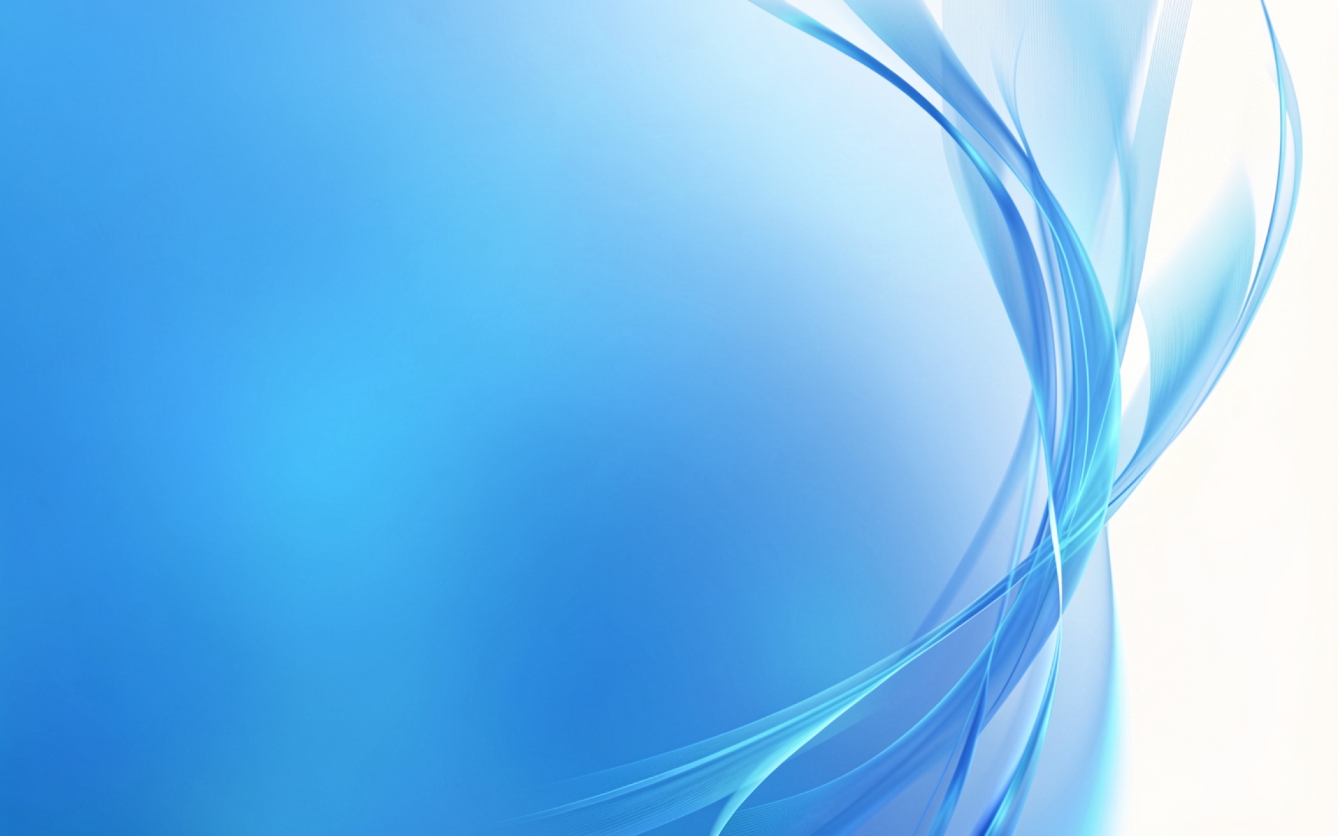 Абстрактные синие линии на светлом фоне